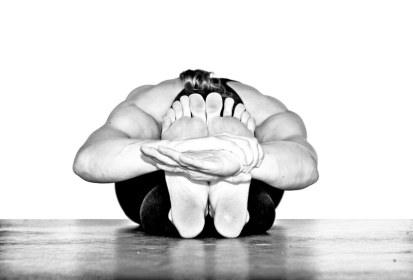 Paschimottanasana, great western pose, seated forward fold