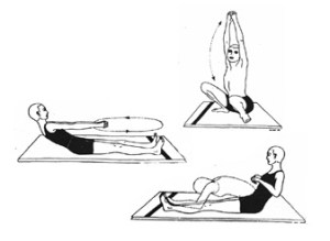 As séries de Pavana Muktasana: Exercícios para as articulações e para estimular o bom funcionamento intestinal